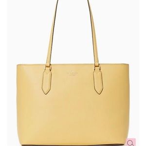 Kate Spade Daybreak yellow large tote